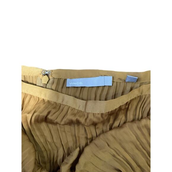 Vince Pleated Plisse Midi Skirt - Picture 10 of 12